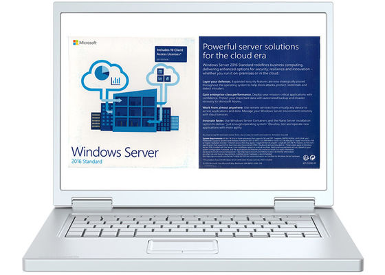 Çin Tam Sürüm Microsoft Windows Server 2016 Lisanslama FQC 64bit İşletim Sistemleri Tedarikçi